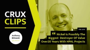 Nickel’s Back – But Avoid Red Flags – Anthony Milewski, Conic Metals