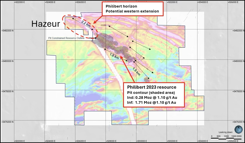 GOLD $30,000: Northern Superior Reports 1.75 g/t Au over 65.0 Metres Including 3.92 g/t Au Over 17.4 Metres, and 101 g/t Au Over 1.0 Metre as part of 11.99 g/t Au Over 9.1 Metres at Philibert (Guest Post by Simon Marcotte) image 3 - The Oregon Group - Critical Minerals and Energy Intelligence