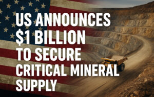US announces US$1 billion to secure critical mineral supply
