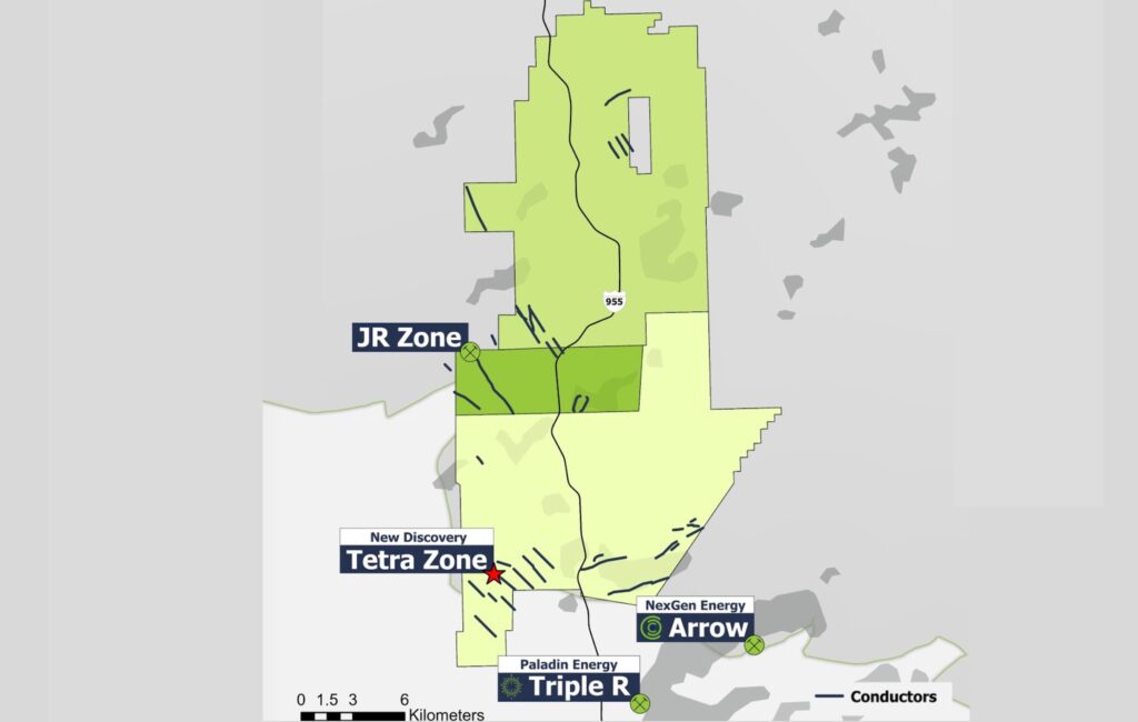 F3 Uranium Drillhole Tetra Zon3 PLN25 205 - The Oregon Group - Critical Minerals and Energy Intelligence