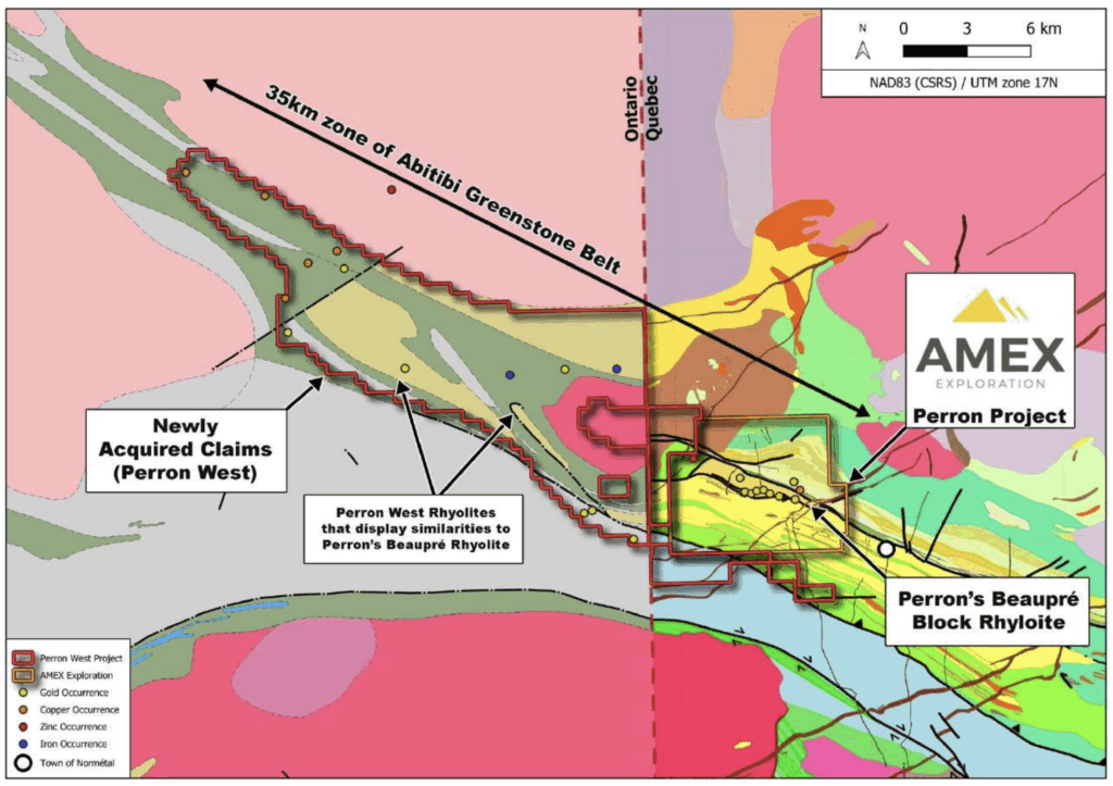 Exploring the Perron Gold project: how AMEX Exploration is unveiling Quebec’s next major mining district Perron 1 - The Oregon Group - Critical Minerals and Energy Intelligence